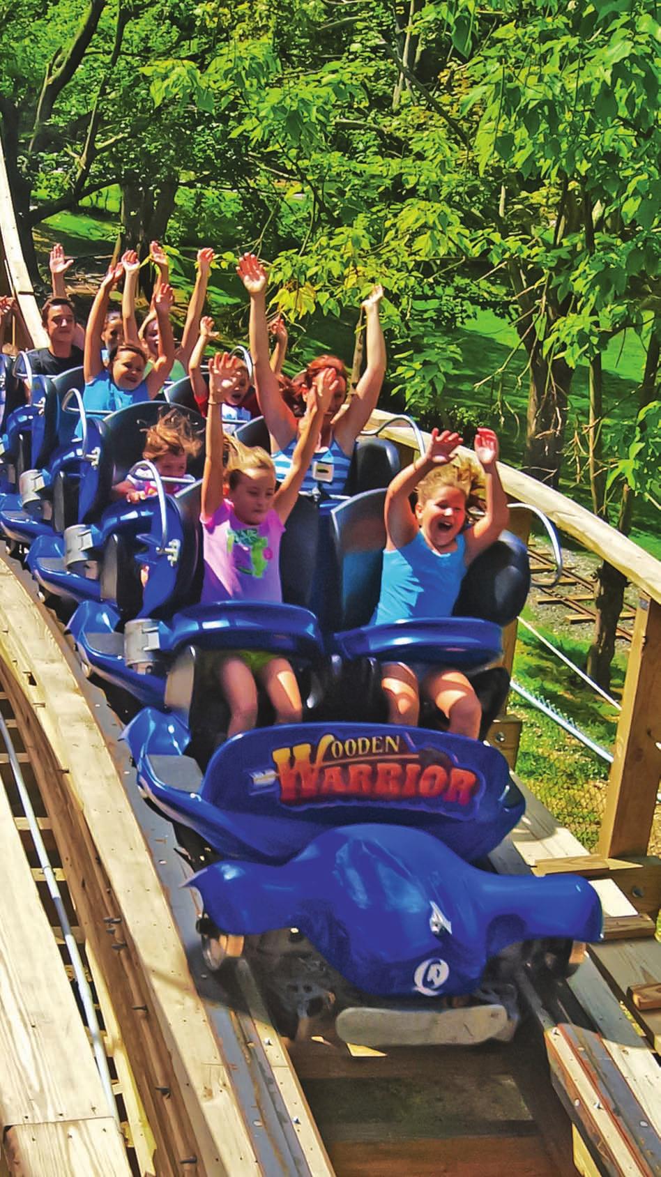 As a result, the designs that the team produces are consistently the highest rated wooden rides within the industry such as The Voyage wooden roller coaster at Holiday World, rated the #1 wooden