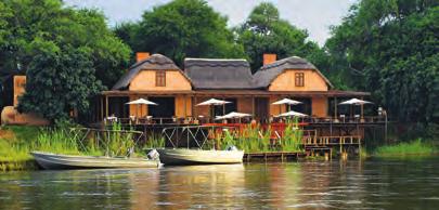 Together with Zimbabwe s renowned Mana Pools Reserve situated across the river, the Lower Zambezi National Park forms a massive sanctuary and UNESCO World Heritage site where we re certain to enjoy