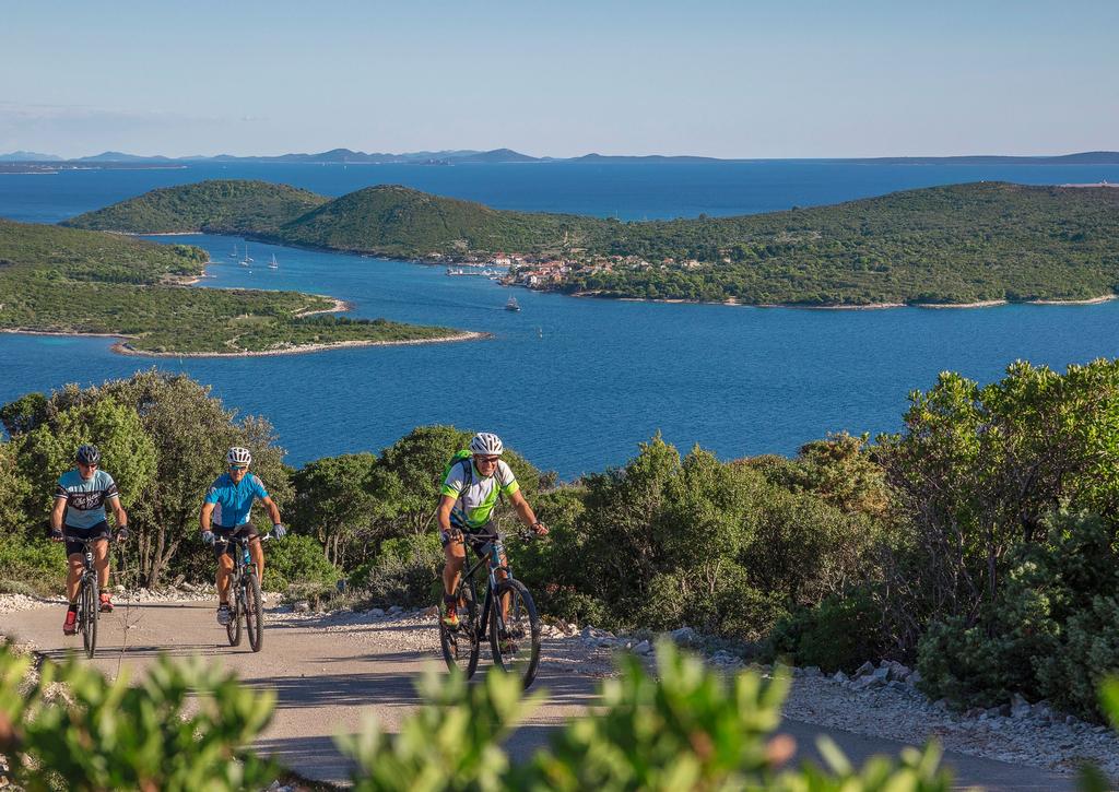 OUTDOORS Feel the trails, the sea, and the nature of Lošinj, join the adrenaline adventure and enjoy doing sports all