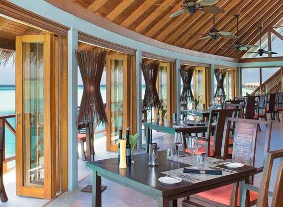 Choose from expertly grilled meats and seafoods and well as freshly caught Maldivian favourites at this special venue. Sea.Fire.Salt.