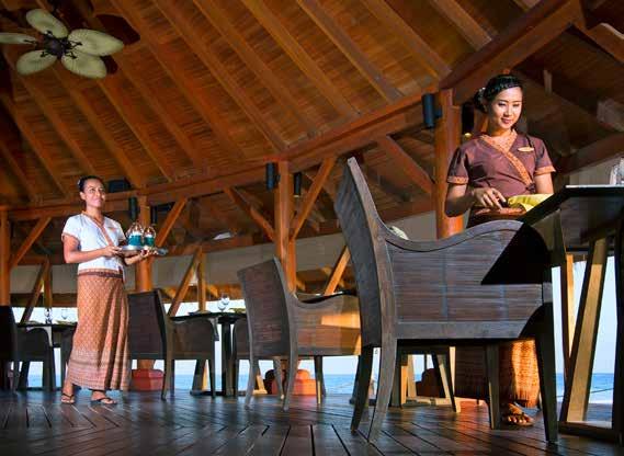 73 Degrees Visit this enticing, airy coastal pavilion for a sumptuous breakfast buffet complete with live cooking stations and international favourites.