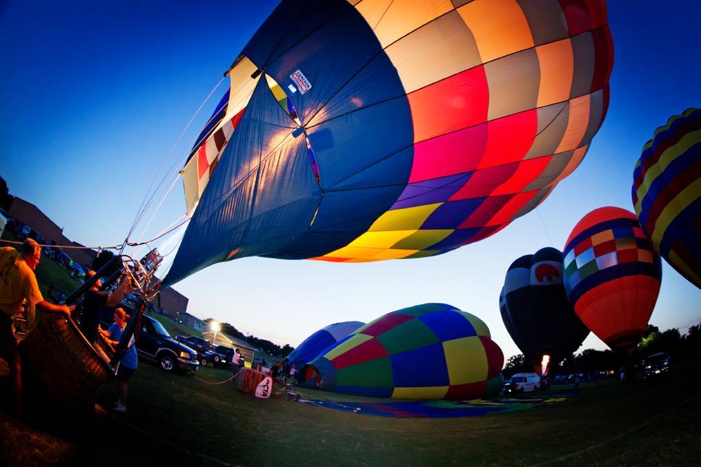 Balloon Festival Event Branding: Stage Fri or Sat or both nights Glow/Ascension - Fri, Sat, Sun, or all Tethered Balloon Rides - - Fri, Sat, Sun, or all Hot Air 5K/1K Lions Going to the Dogs Weiner