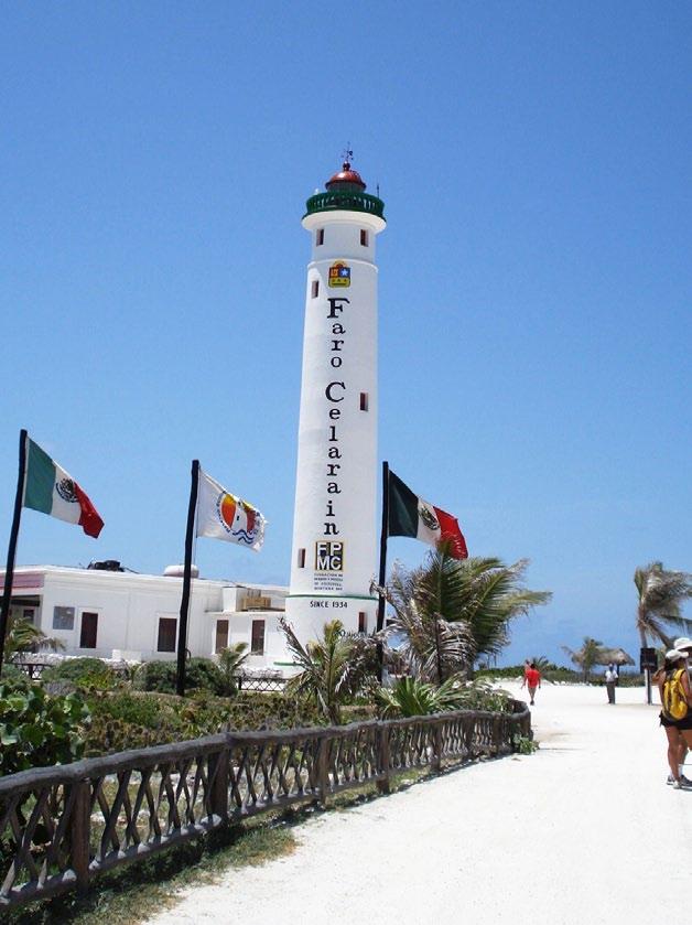 FARO CELARAIN ECOLOGICAL RESERVE Located on the southern tip of the island, it is the most important Ecotourism Project of the Cozumel Foundation of Parks and Museums.
