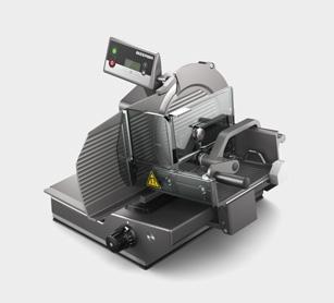 scale Hygienic design: One-piece machine housing and closed base plate High-quality Bizerba components and Ceraclean surface Guided run-off of meat and product juices Removable, dishwasher-safe parts