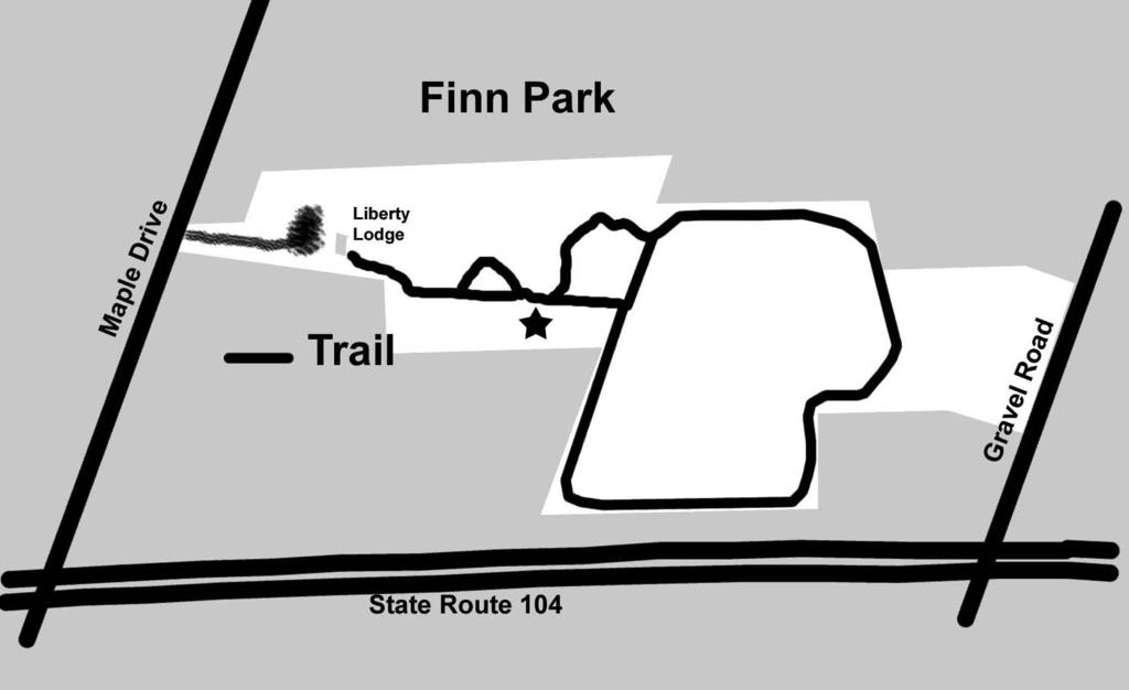 Finn Park Nature Trail Location: off Maple Drive, north of Route 104 Difficulty: Easy Length: 1.