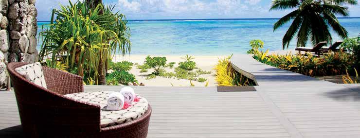 From $ 5089 * per person twin share Set on one of the world s most beautiful lagoons on the private Aitutaki island of Motu Akitua, Aitutaki Lagoon Resort & Spa is an absolute island paradise.