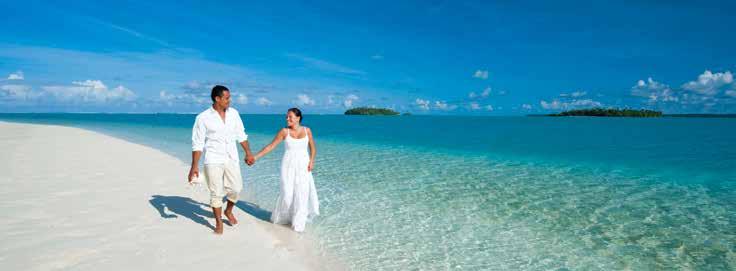 Cook Islands Weddings COOK ISLANDS WEDDINGS A choice of stunning ceremony locations, picture-perfect backdrops for photos, elegant reception venues, accommodation for you and your guests and a