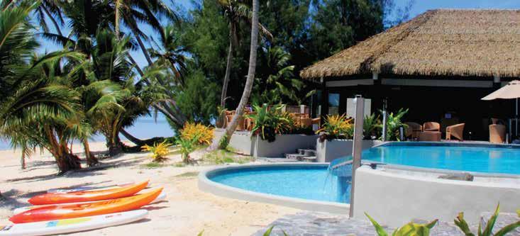 Rarotonga RAROTONGA ACCOMMODATION Nautilus Resort From price based on Stay 10, Pay 7 in a Garden Are, valid 1 30 Apr, 1 23 Dec 17, 5 Jan 31 Mar 18. From $ 243 * Muri Beach MAP PAGE 16 REF.