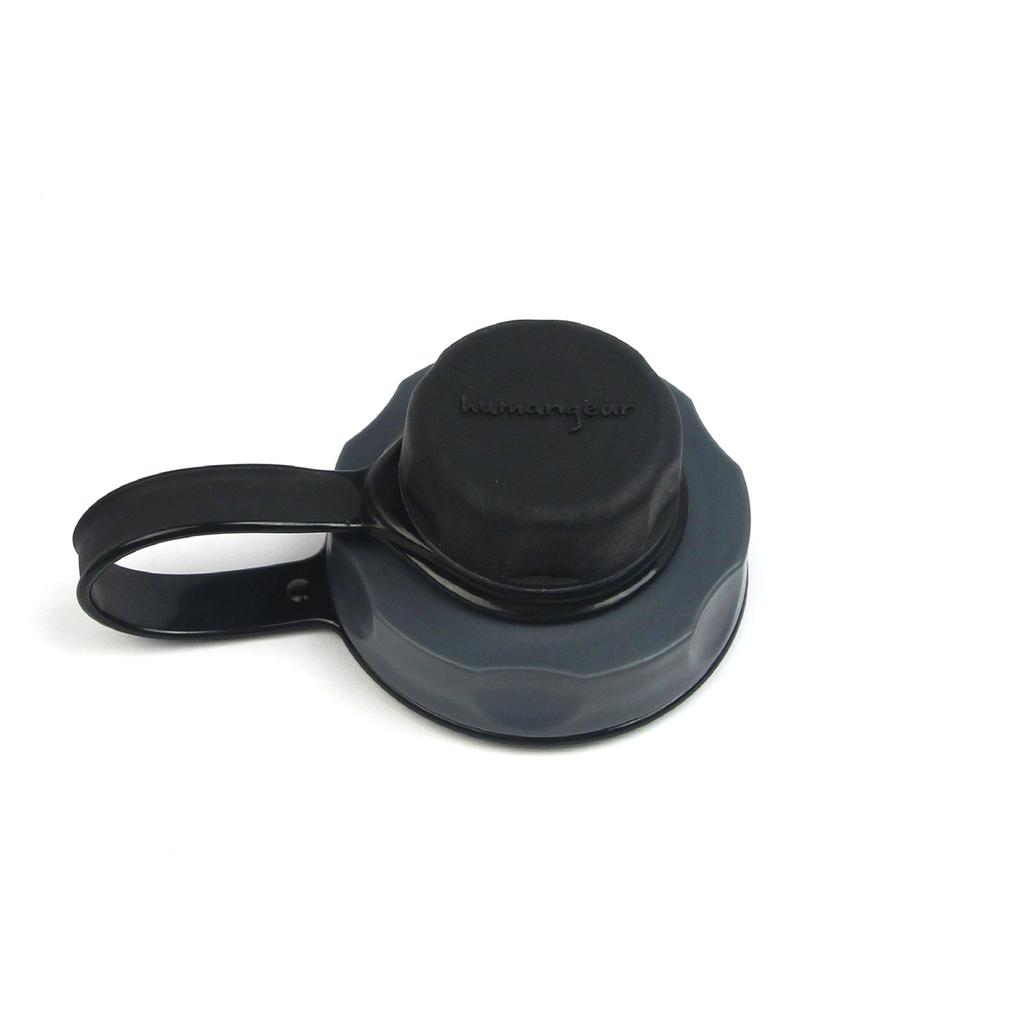 2-in-1 cap for Nalgene, CamelBak and other wide-mouth