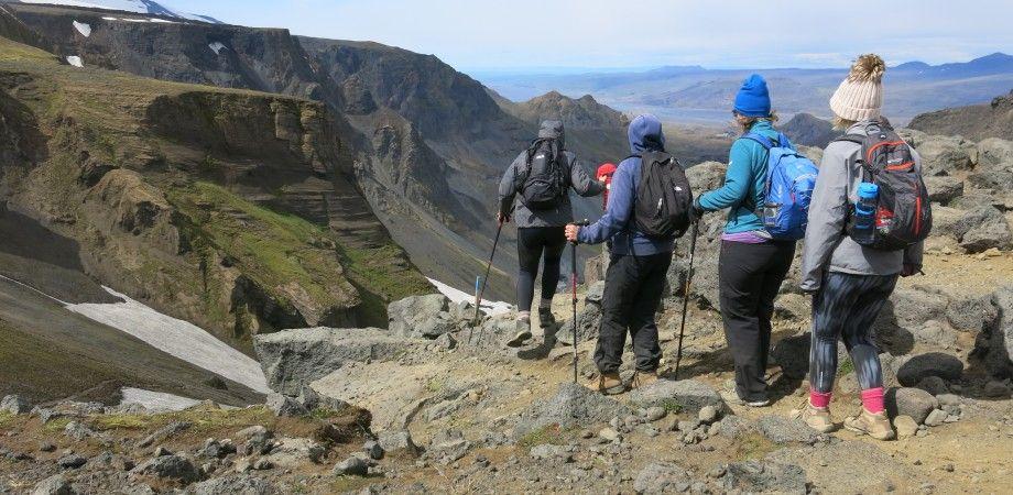 ICELAND TREK CHALLENGING ABOUT THE CHALLENGE We discover this stunning scenery on this fantastic trekking challenge in southern Iceland, as we trek through a striking mix of geothermal valleys and
