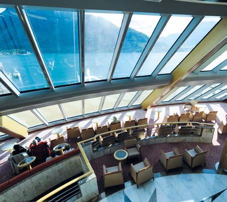 Offering a wide range of beverages, this part of the ship serves as the social hub of the ship a place where you can mingle and share stories with fellow