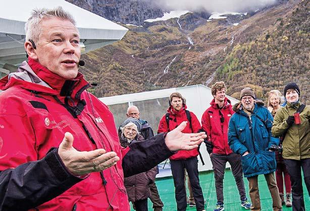 Ørjan Bertelsen Insider insights Our knowledgeable expedition hosts will introduce you to Norway s rich heritage, sharing the traditions, history, industry, folklore, native Sámi culture, and many