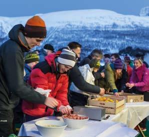 Kjell Ove Storvik Jan Holthe Presentations on board Fish-oil tank concert Food tasting Optional excursions For details of all our fantastic winter excursions from sightseeing, hiking to king crab