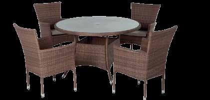 they are protected from corrosion and weather damage and are also UV resistant. Chair 62.