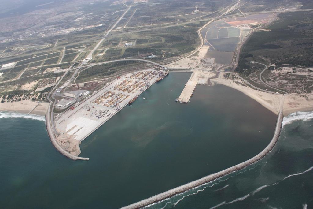 Port of Ngqura Aerial View of