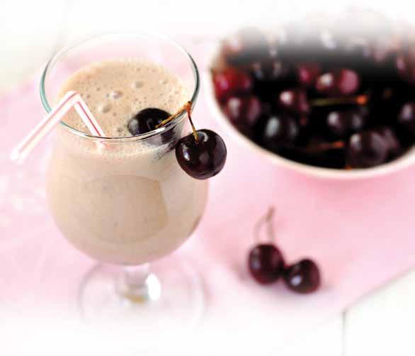 Choko - cherry smoothie 1 šalica mlijeka ½ banane ½ šalice Ledo