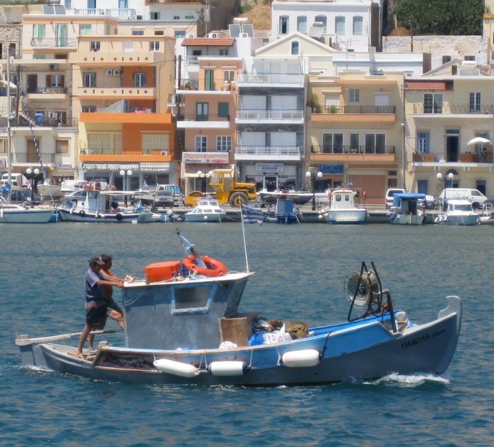 Kalymnos Largest Fishing Fleet in the