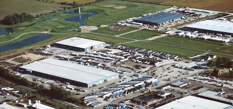 Luxury Friendship Class A Pictured is a portion of Gulf Stream s manufacturing complex in Nappanee, Indiana,