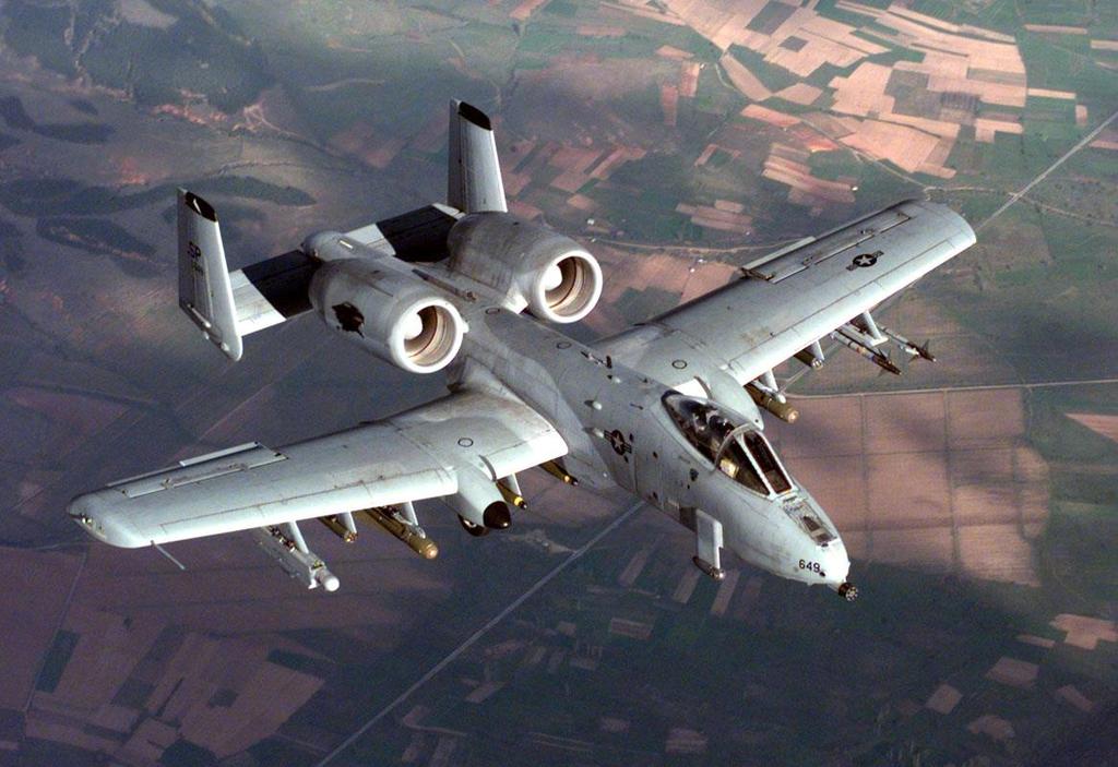 A-10 Thunderbolt II Designed for close air support, tank