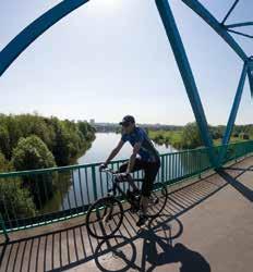 Just before the Ruhr flows into the Rhine, this is also the ideal destination for all cyclists or daycationers, with numerous cycle-friendly accommodation options.
