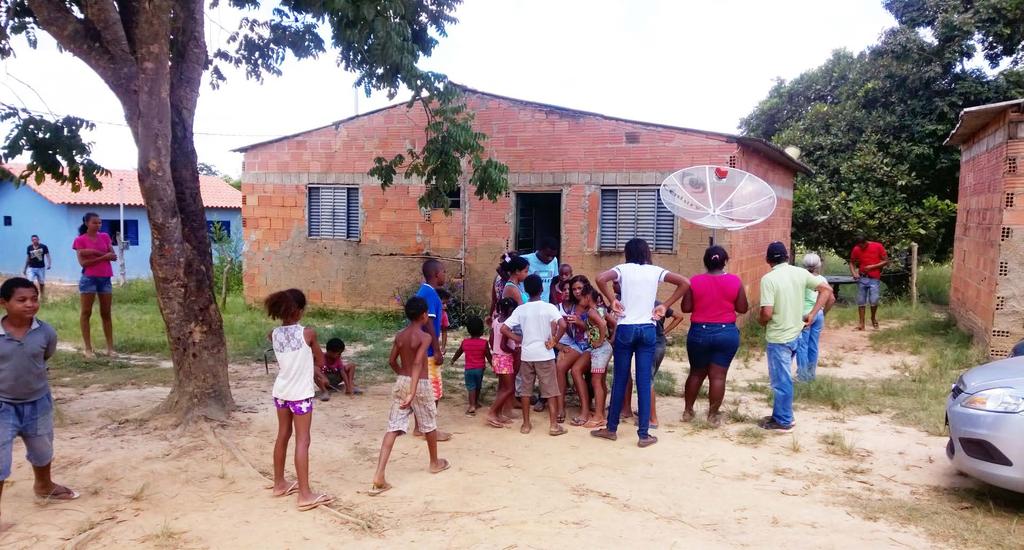A home in the quilombola community of São Domingos. Márcio José dos Santos, 2016 of particulates as the primary sources of exposure.