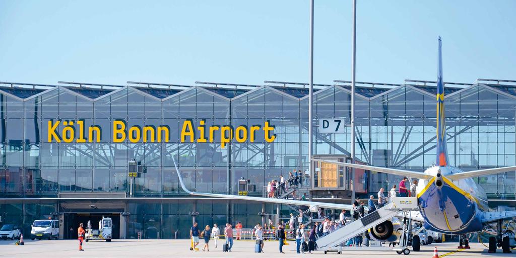 Welcome to Cologne/Bonn Cologne Bonn Airport is one of Germany s most important commercial airports.