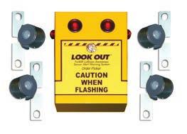 The FIT height warning sensors alert fork truck drivers of overhead obstacles that may be in the line of an elevated mast. If sensor beams are broken, the FIT alerts the driver to potential danger.