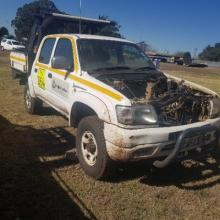 Lot 356 - TOYOTA HILUX D-CAB DROPSIDE LDV LOCATED AT