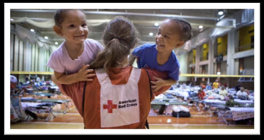 Our Responsibility As outlined in the Federal Charter of the American Red Cross, the Red Cross has a mandated responsibility to provide sheltering