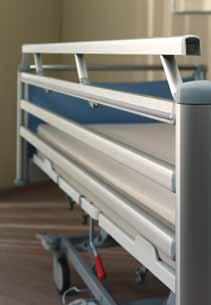 When combined with the optional foot extension (*), a complete mattress platform functionality is guaranteed.