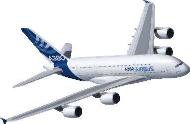 day An A380 takes off or lands every 2 minutes Network 120 routes 60