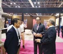 Indian handicrafts showcased for connoisseurs in the Middle East INDEX, Dubai; 26 th -29 th March 2018 H.E. Consul General of India to Dubai, Mr.