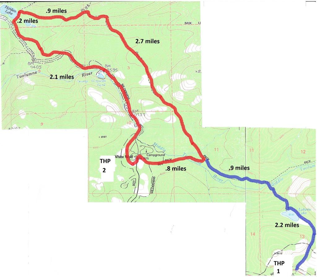 The mileages listed on the maps are taken from the Trails Illustrated Yosemite National Park Map. This is an excellent map and can be purchased from the Yosemite Conservancy, www.yosemiteconservancy.