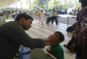 Several immunization booths were set up at the airport under the supervision of MIAL Medical Services Department and MCGM.