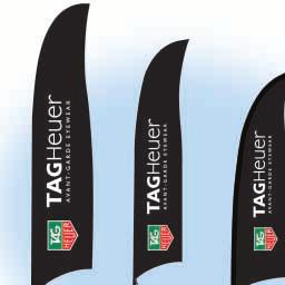 Available in multiple colors, Pro Flags easily attach