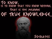 knowledge for self-improvement Philosophers disapprove of their methods Slide 24 Socrates Challenges Greeks to Learn Socrates believes knowledge leads to ethical behavior
