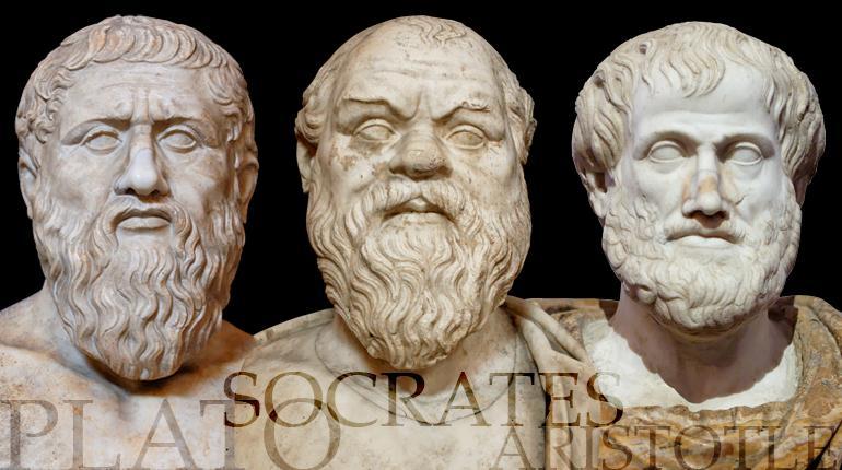 Aristotle Follows Plato s Lead Student at Plato s Academy Believes that happiness is achieved by a balanced life free of extremes Compares governments in his book Politics Monarchy, aristocracy,