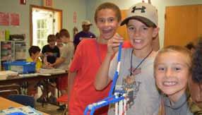 Robotics* July 16-20 One Week Session Entering Grades 4-6 Do you like building things, learning how things work, and enjoy problem solving? Then this is the camp for you!