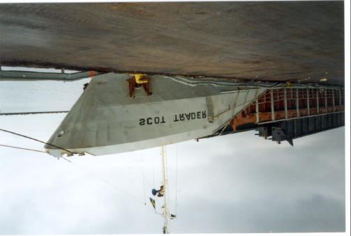 REPORT General Cargo vessel SCOT TRADER call sign