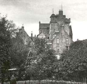 The castle still exists today, and adjoins the Maxwell Mearns Parish Church located behind the Mearns High School. It is in a delapidated state and is not open to the public.