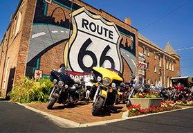 Tonight you will enjoy a great Welcome Dinner and celebration with your fellow riders, and a great night of luxury in one of Chicago's finest hotels before kicking off your dream Route 66 journey in