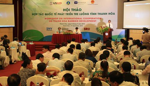 4. THE STRENGTHS OF BAMBOO DEVELOPMENT IN THANH HOA PROVINCE Workshop on International Cooperation on