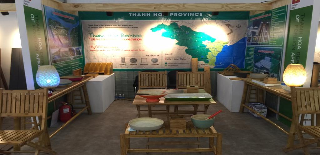 I would like to invite all of you to visit our bamboo booth in