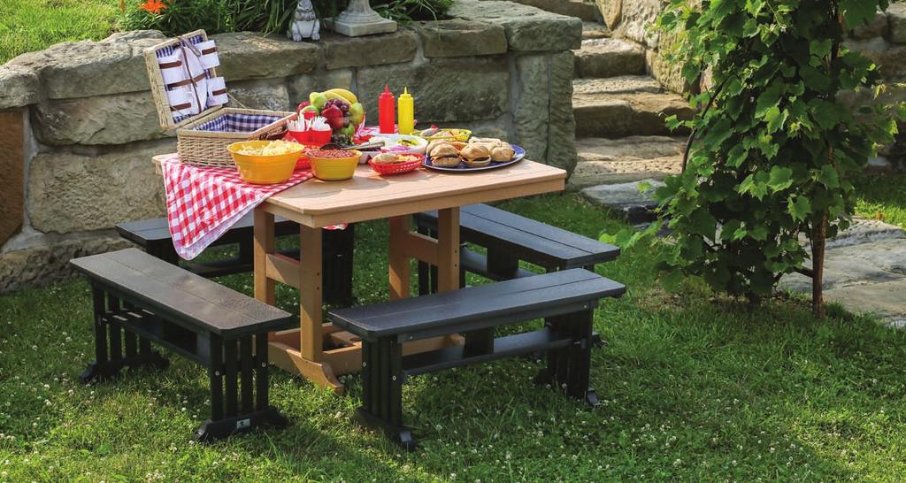 for Added Strength and Durability Garden Classic Table &