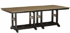 CLASSIC COLLECTION: All Dining tables 31 H All Counter