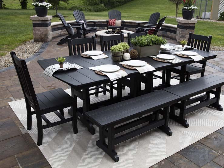 PICNIC TABLES & BENCHES: Dining Chair