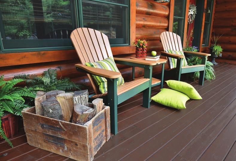 COMFO BACK COLLECTION: Adirondack Chair