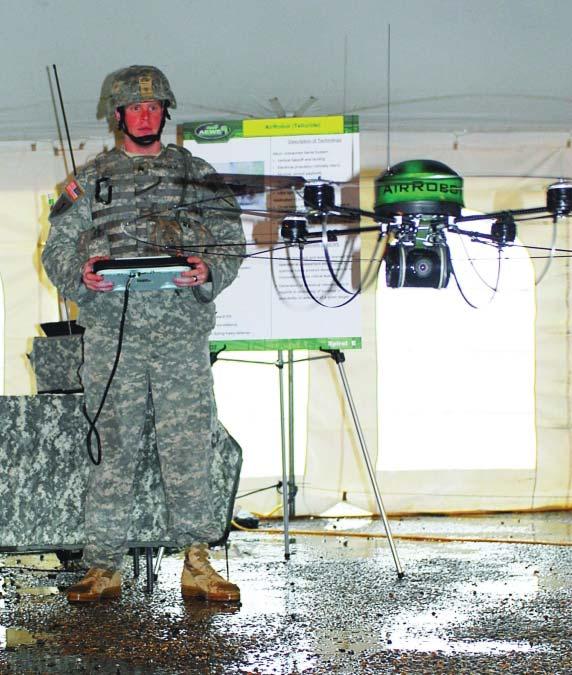 PROFESSIONAL FORUM UAS Unit Recommendation Based on years of experimentation with UAS in live, virtual, and constructive events, the following are recommendations for particular UAS support for the