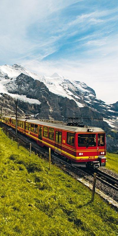 38 Day Trip to the Jungfraujoch 8.30 am This is an unforgettable excursion to the world of the Jungfraujoch Top of Europe.
