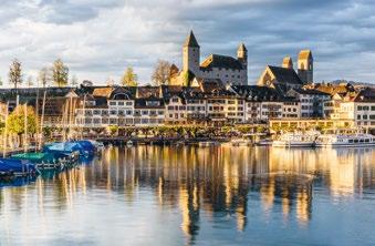 Baden 46 Baden Zug 48 Rapperswil-Jona Discover the exciting diversity that Baden has to offer on a public or an individually booked tour Explore the fascinating spa history, with a look to the future